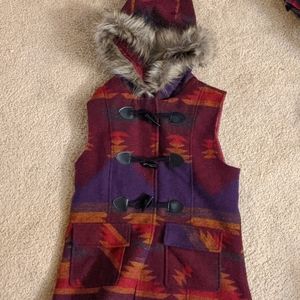 Cowgirl Legend Wool Hooded Vest